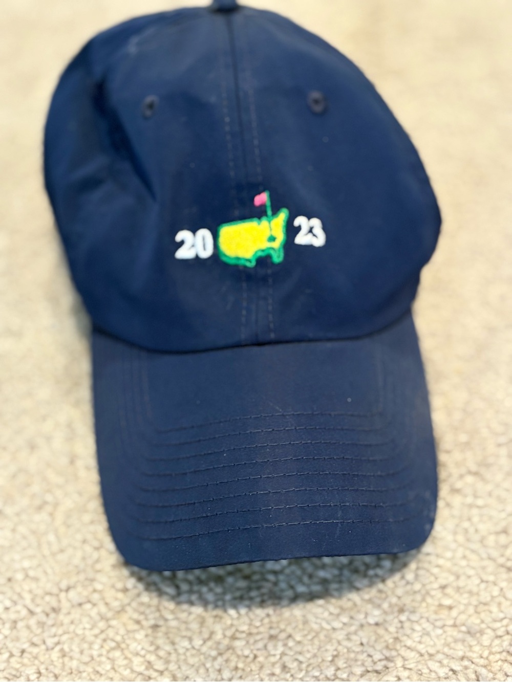 Masters Navy Blue 2023 Embroidered women’s Golf Cap